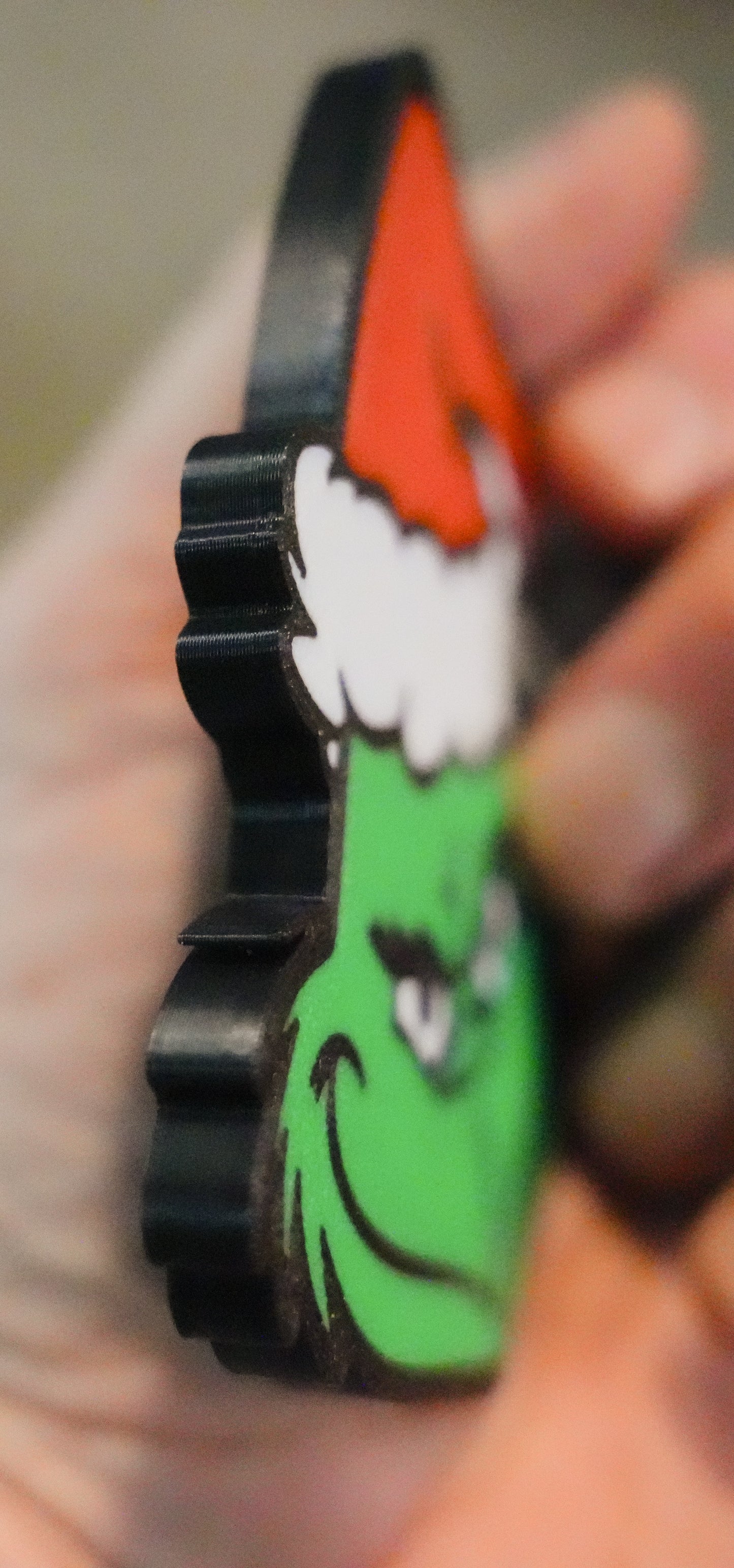 Grinch Christmas Ornament with Option for Personalization