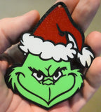Grinch Christmas Ornament with Option for Personalization