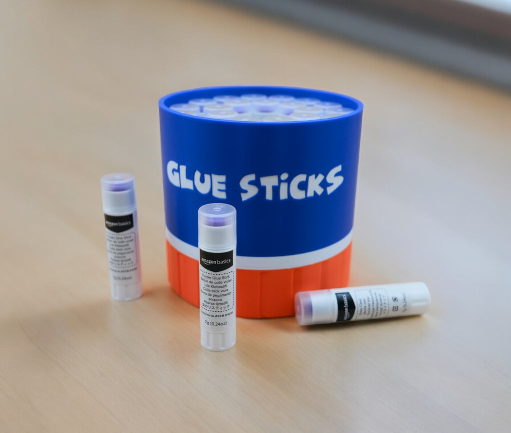 Glue Stick Storage Bucket - Hold 30 Glue Sticks!