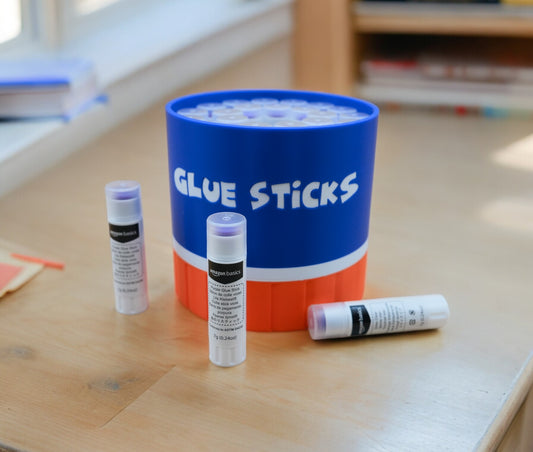 Glue Stick Storage Bucket - Hold 30 Glue Sticks!