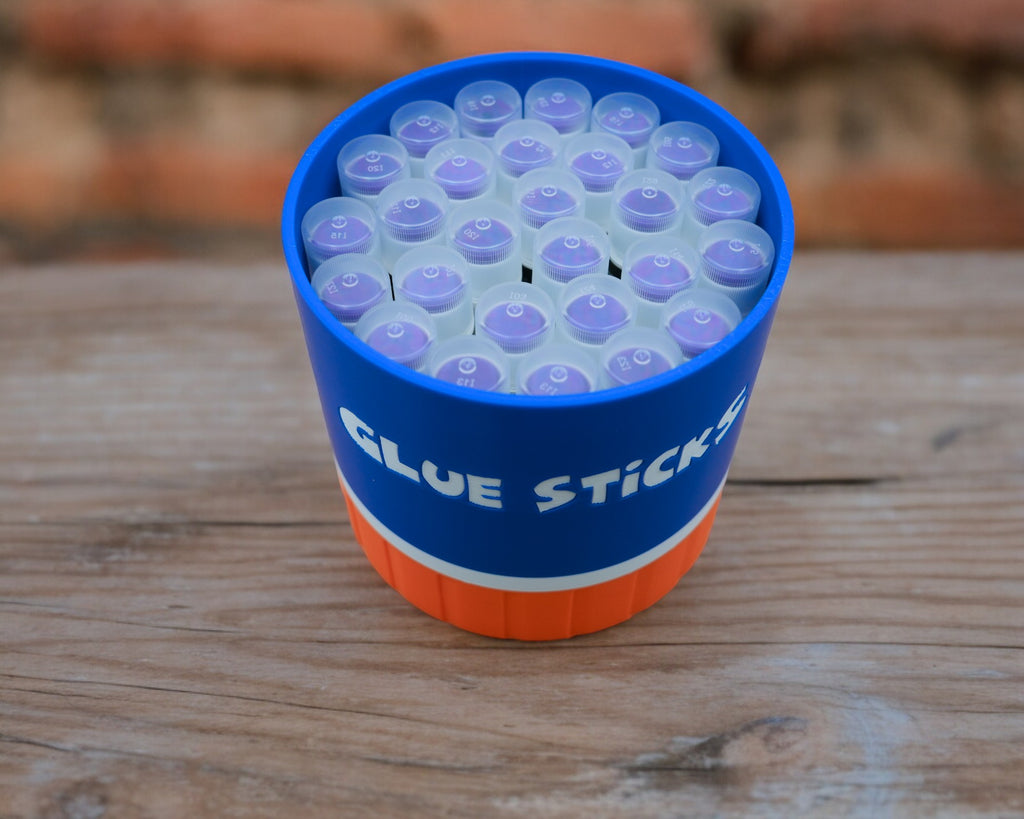 Glue Stick Storage Bucket - Hold 30 Glue Sticks!